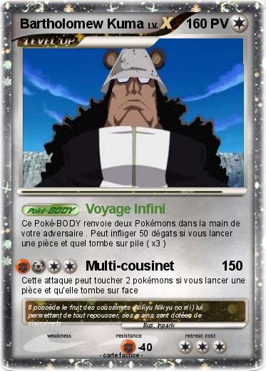 Pokemon Bartholomew Kuma