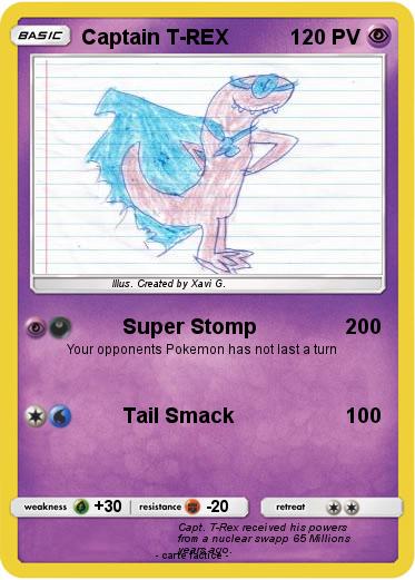 Pokemon Captain T-REX