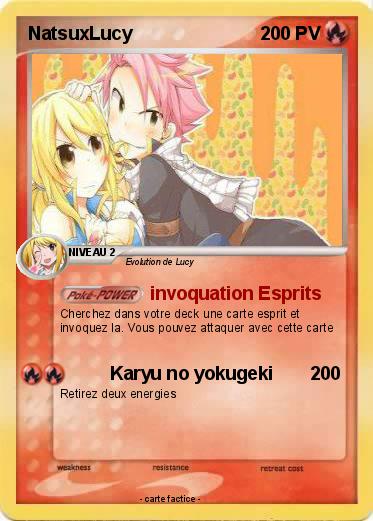 Pokemon NatsuxLucy
