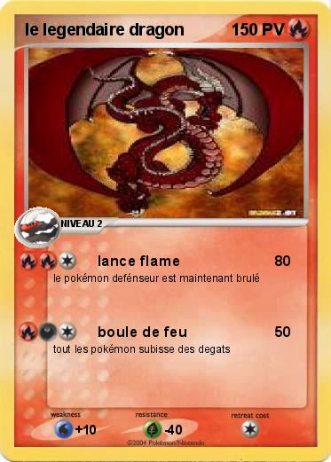 Pokemon le legendaire dragon                          
