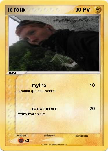 Pokemon le roux