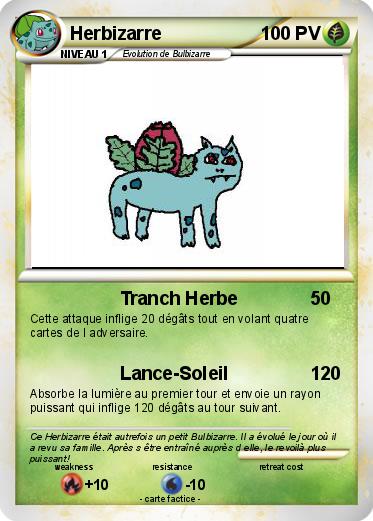 Pokemon Herbizarre