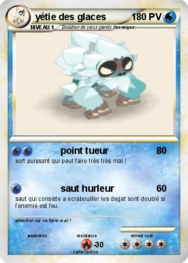 Pokemon yétie des glaces