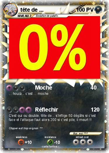 Pokemon tête de ...