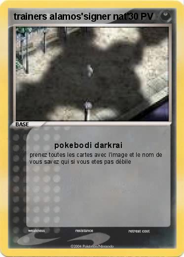 Pokemon trainers alamos'signer nat'