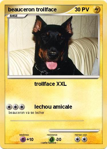 Pokemon beauceron trollface