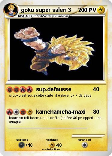 Pokemon goku super saÏen 3