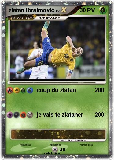 Pokemon zlatan ibraimovic
