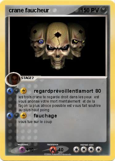 Pokemon crane faucheur 