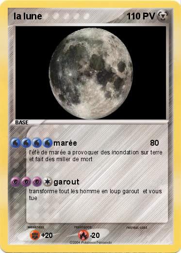 Pokemon la lune 