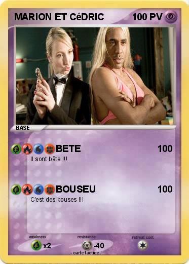 Pokemon MARION ET CéDRIC