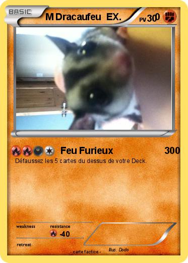 Pokemon M Dracaufeu  EX.             0
