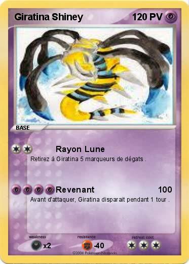 Pokemon Giratina Shiney