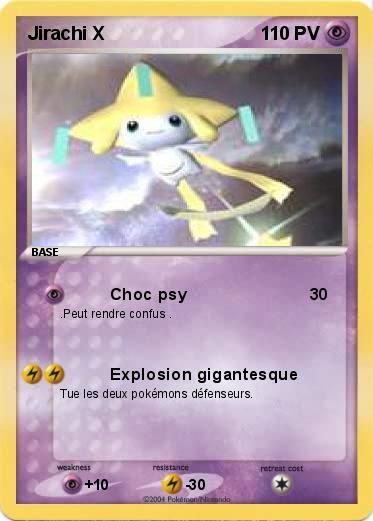 Pokemon Jirachi X