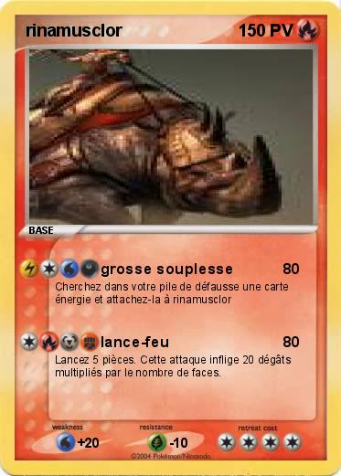 Pokemon rinamusclor