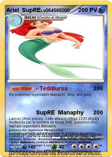 Pokemon Ariel  SupRE