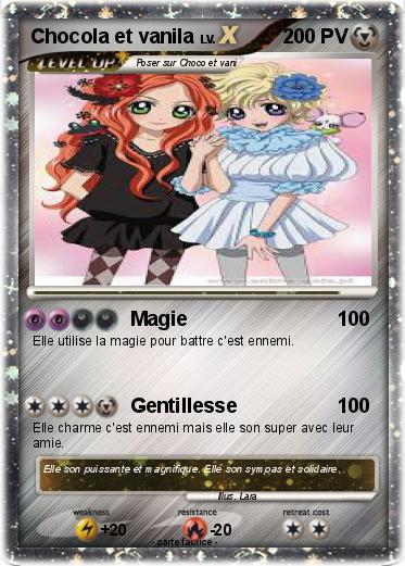 Pokemon Chocola et vanila