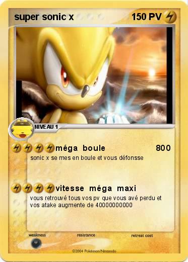 Pokemon super sonic x