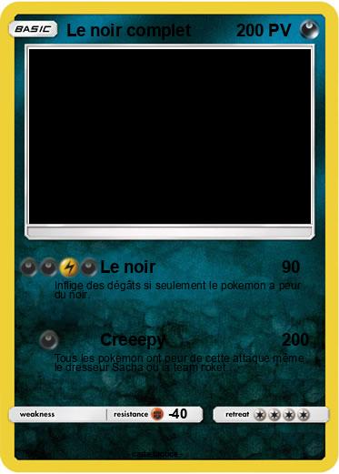 Pokemon Le noir complet