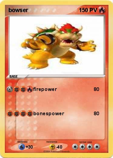 Pokemon bowser
