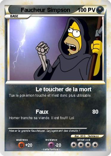 Pokemon Faucheur Simpson