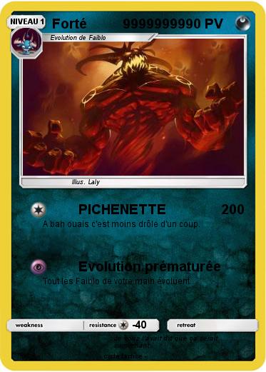 Pokemon Forté          99999999
