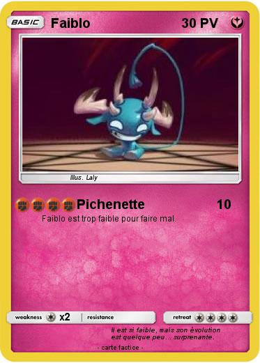 Pokemon Faiblo
