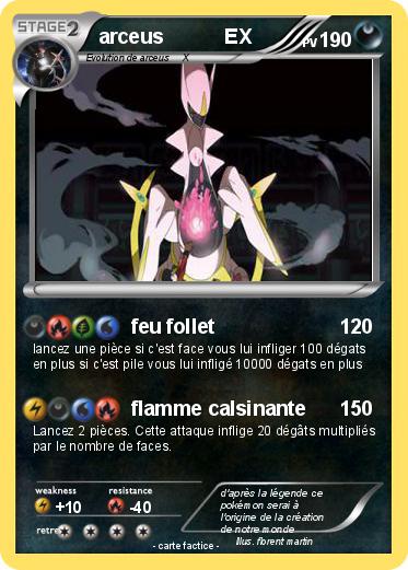 Pokemon arceus           EX