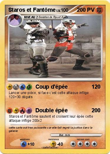 Pokemon Staros et Fantôme