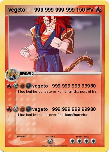 Pokemon vegeto      999 999 999 999 