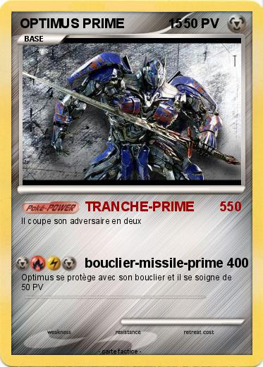 Pokemon OPTIMUS PRIME            15