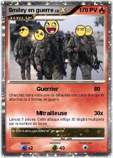 Pokemon Smiley en guerre
