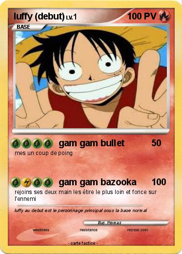 Pokemon luffy (debut)
