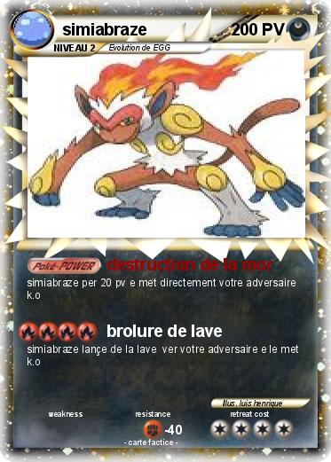 Pokemon simiabraze