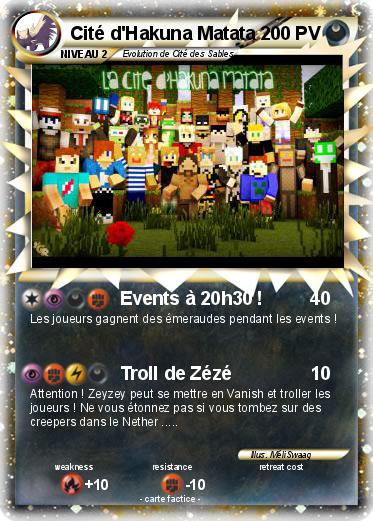 Pokemon Cité d'Hakuna Matata