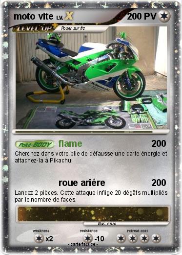 Pokemon moto vite