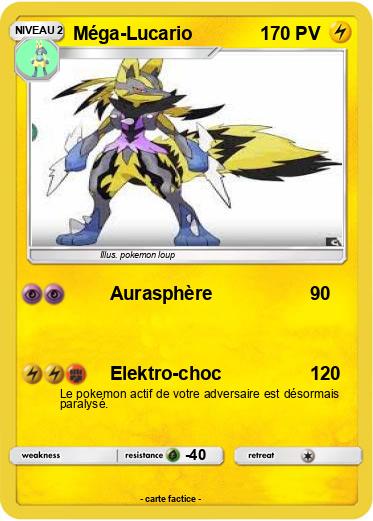 Pokemon Méga-Lucario