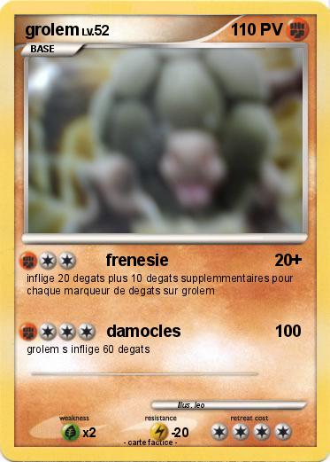 Pokemon grolem