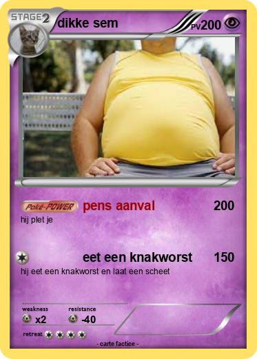 Pokemon dikke sem