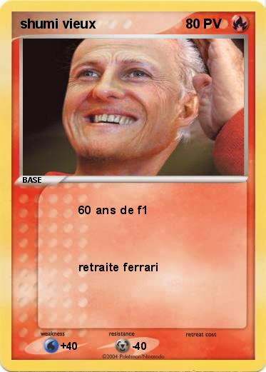 Pokemon shumi vieux