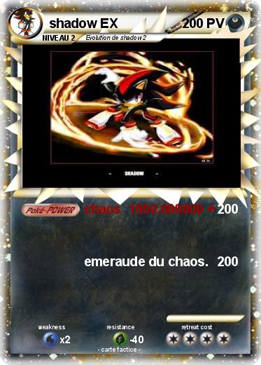 Pokemon shadow EX