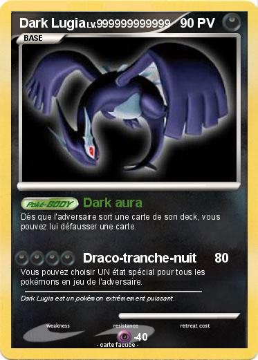 Pokemon Dark Lugia