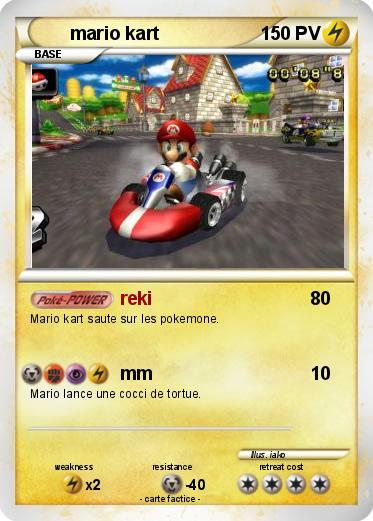 Pokemon mario kart