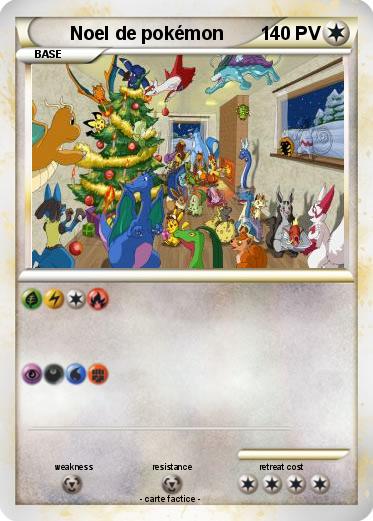 Pokemon Noel de pokémon