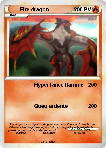 Pokemon Fire dragon