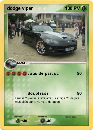 Pokemon dodge viper 