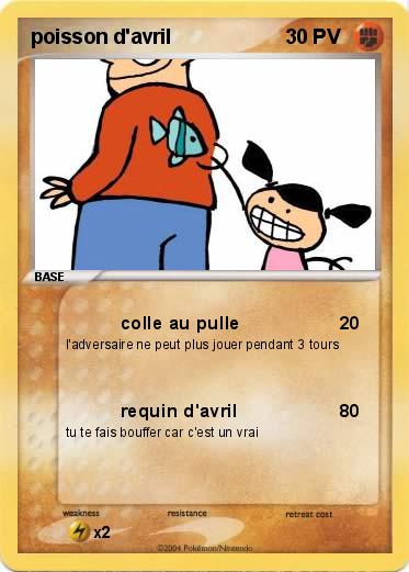 Pokemon poisson d'avril