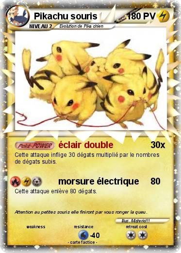 Pokemon Pikachu souris