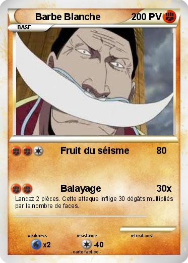 Pokemon Barbe Blanche