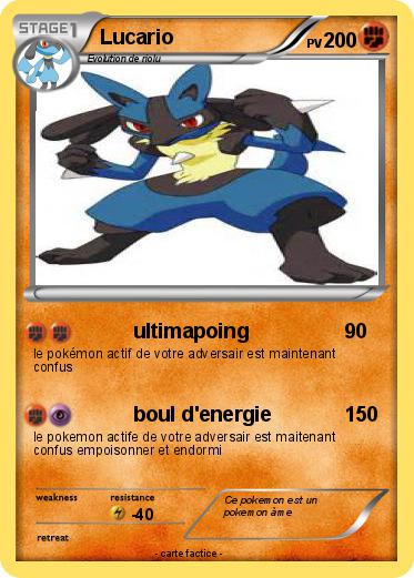 Pokemon Lucario